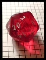 Dice : Dice - 20D - Crystal Caste Large 20D Red - Ebay July 2010